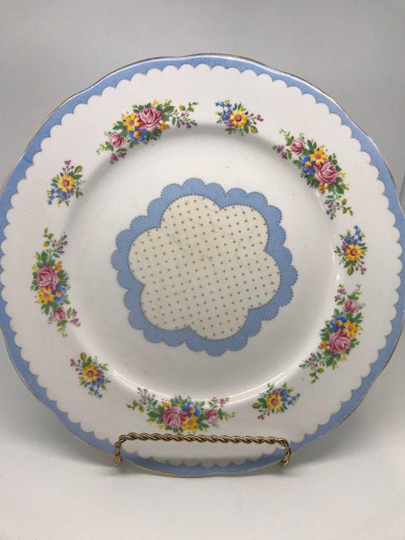 Royal Albert 4 piece set cup and saucer 2 plates Prudence (DEB) Royal Albert 4 piece set cup and saucer 2 plates Prudence (DEB)