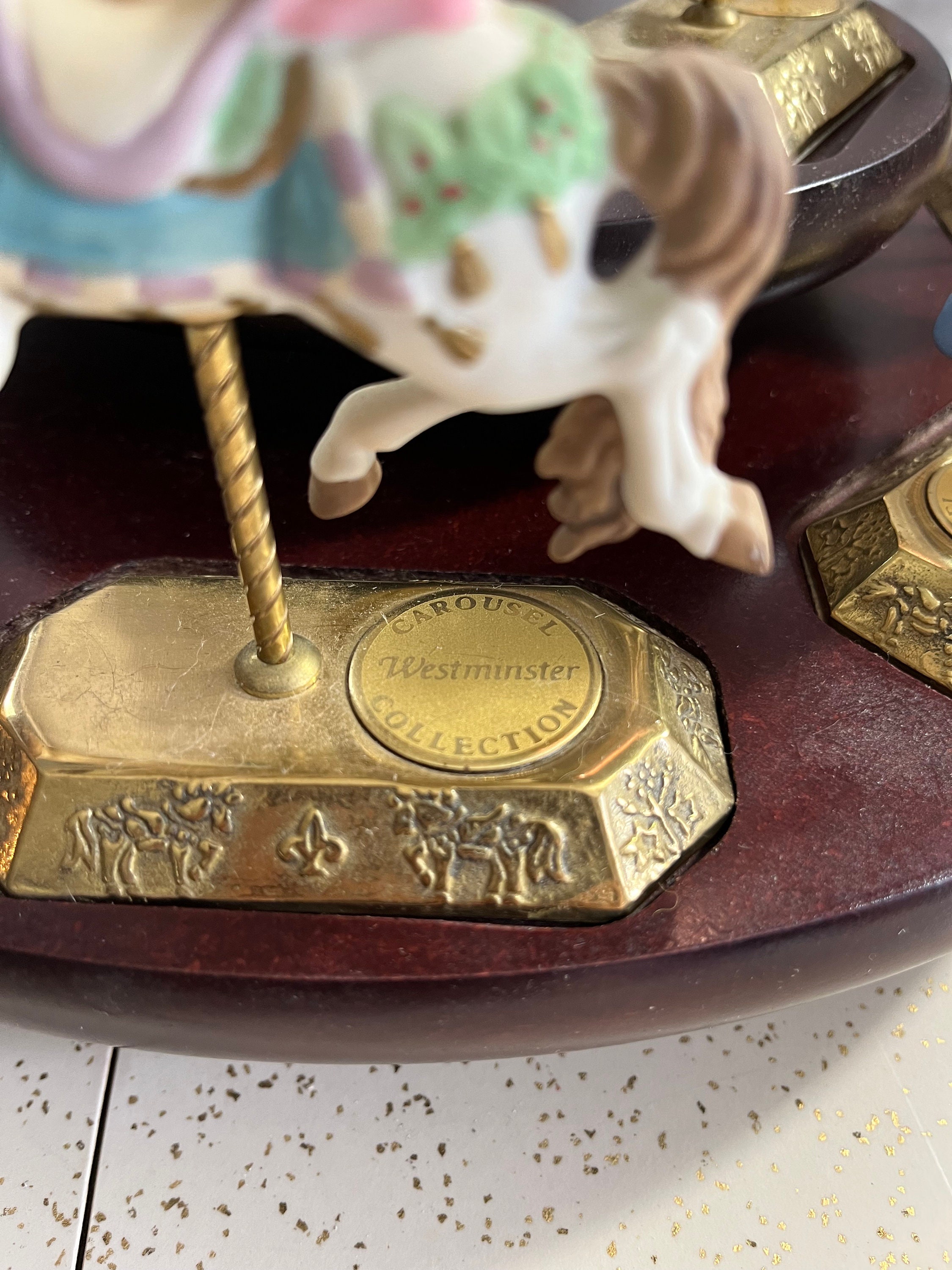 Carousel, Westminster Collection Horses and Animals Collectible