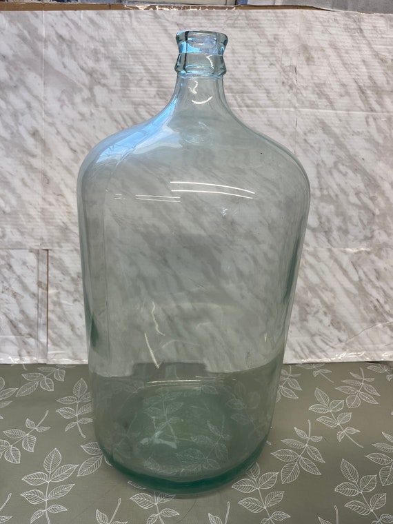 Carboy Blue Glass Italy 6 Gallon Vintage Beer Making Craft - Etsy