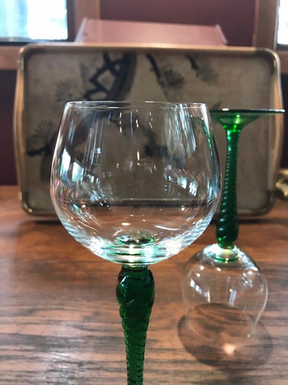 Milk Punch Gift Set with Emerald Goblets