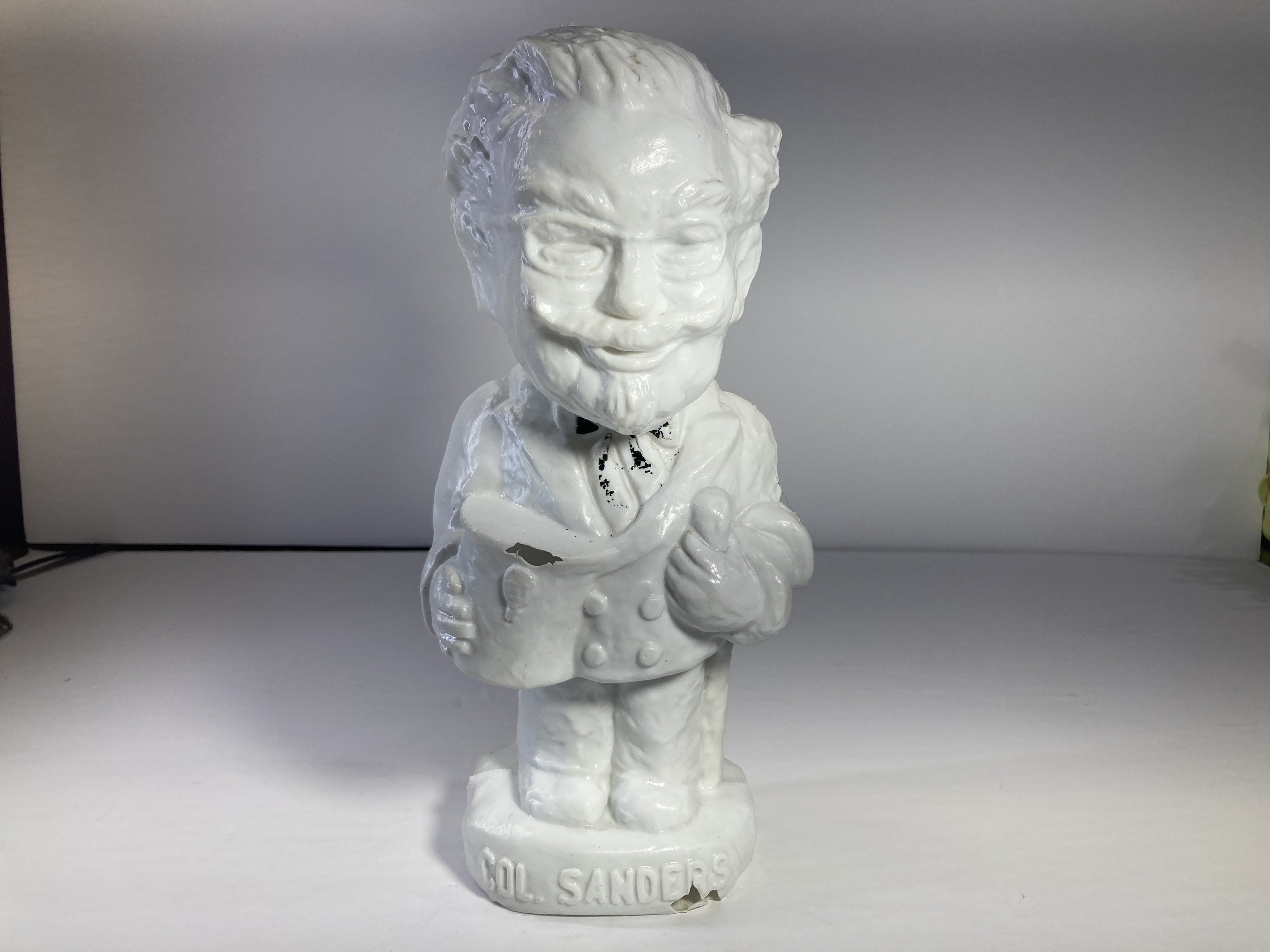 Colonel Sanders Blow Mold Piggy Bank Bank KFC Plastic Etsy