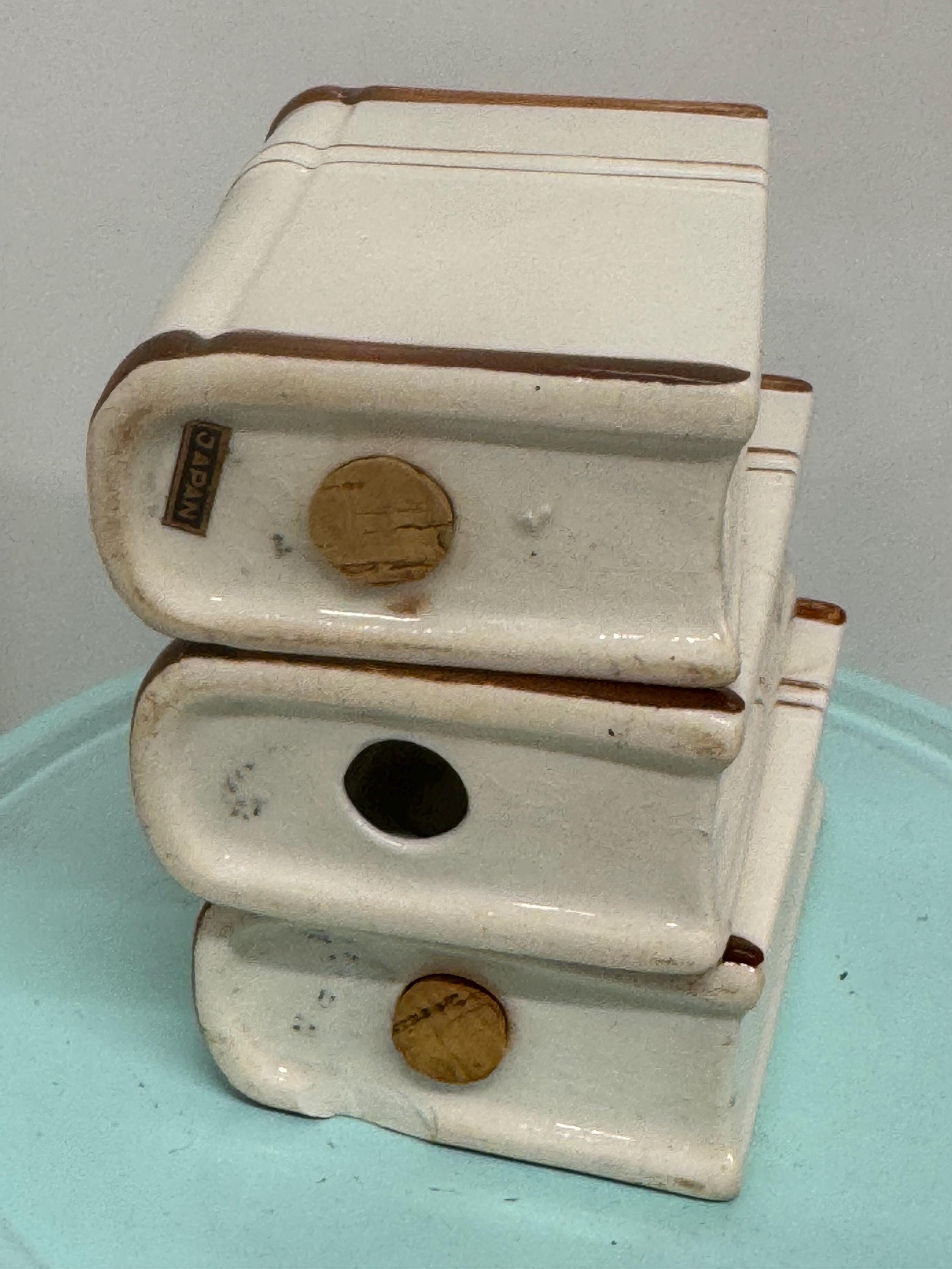 Vintage Rooster Spice Set With Rack, 6 Shakers, Japan Drawers - Etsy