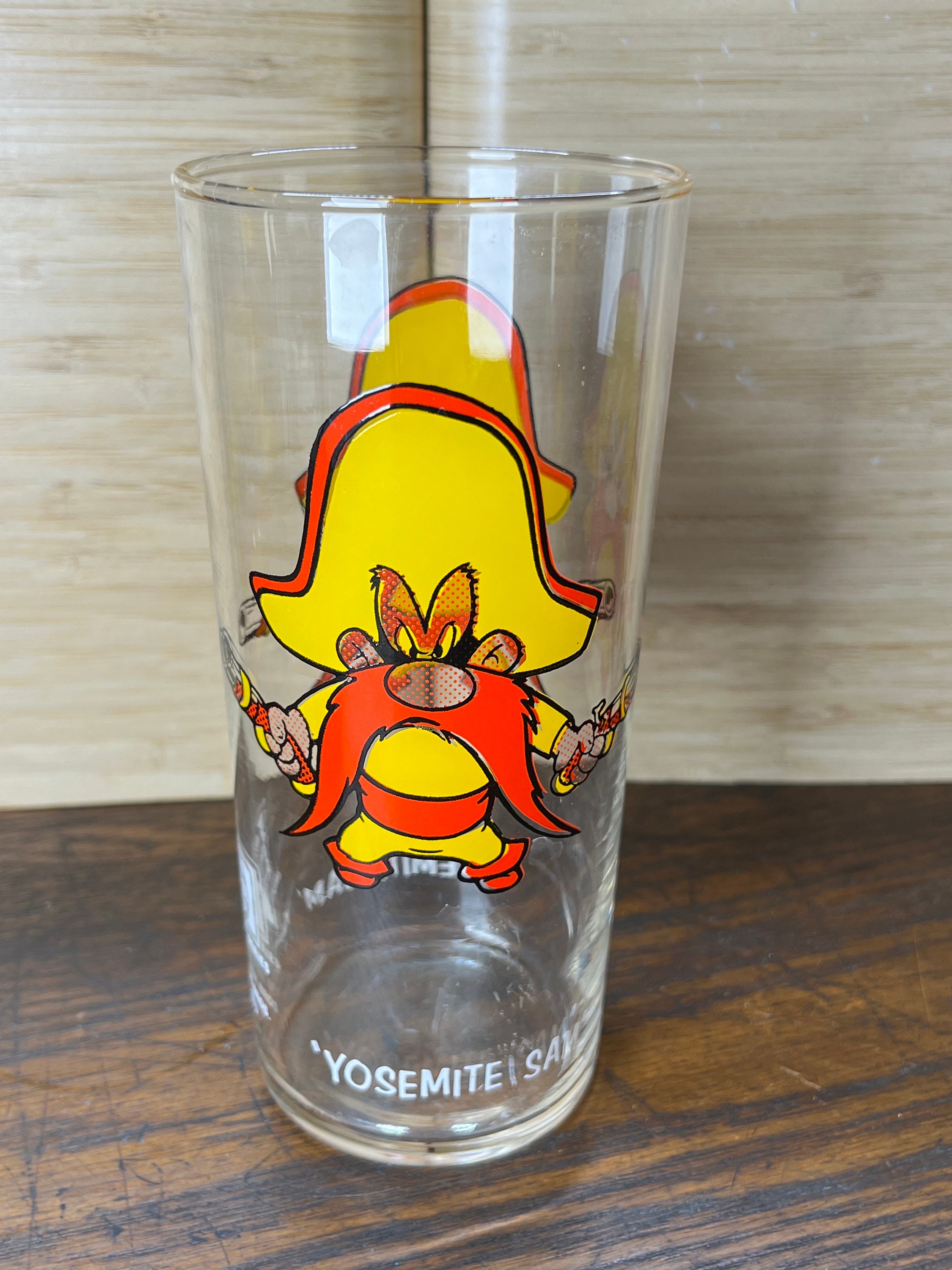 Vintage 1973 Looney Tunes Yosemite Sam Pepsi Glass - Etsy