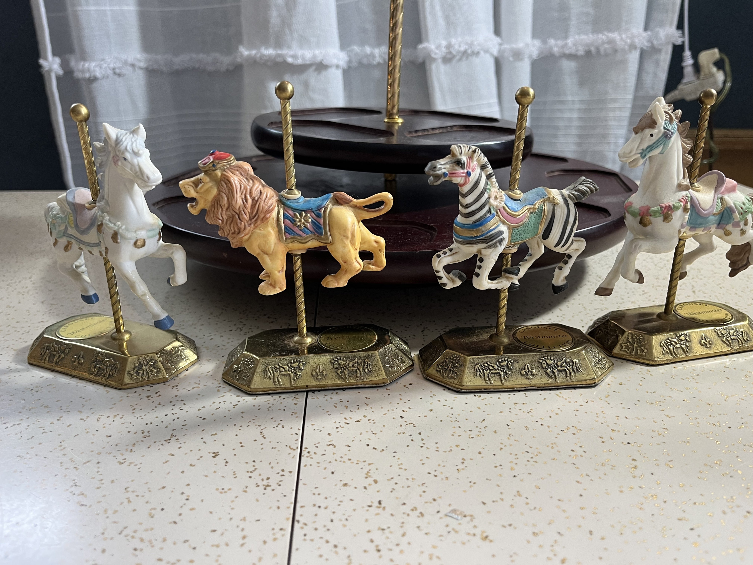 Carousel, Westminster Collection Horses and Animals Collectible