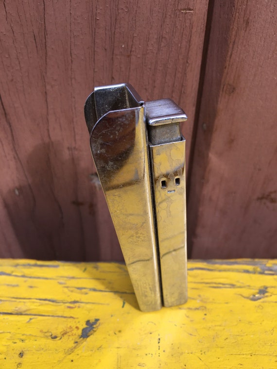 Buy Lighter, Pack-mate, Slides on Side Cigarette Pack, Cigarette Lighter,  Vintage, Collectible, Japan, Steppan, Chrome, Portable, Pocket, Retro  Online in India