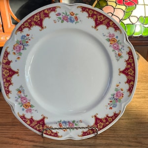 Plate, Dinner Plate, Antique, Johnson Bros, England, Pareek, Vintage, Set of 6