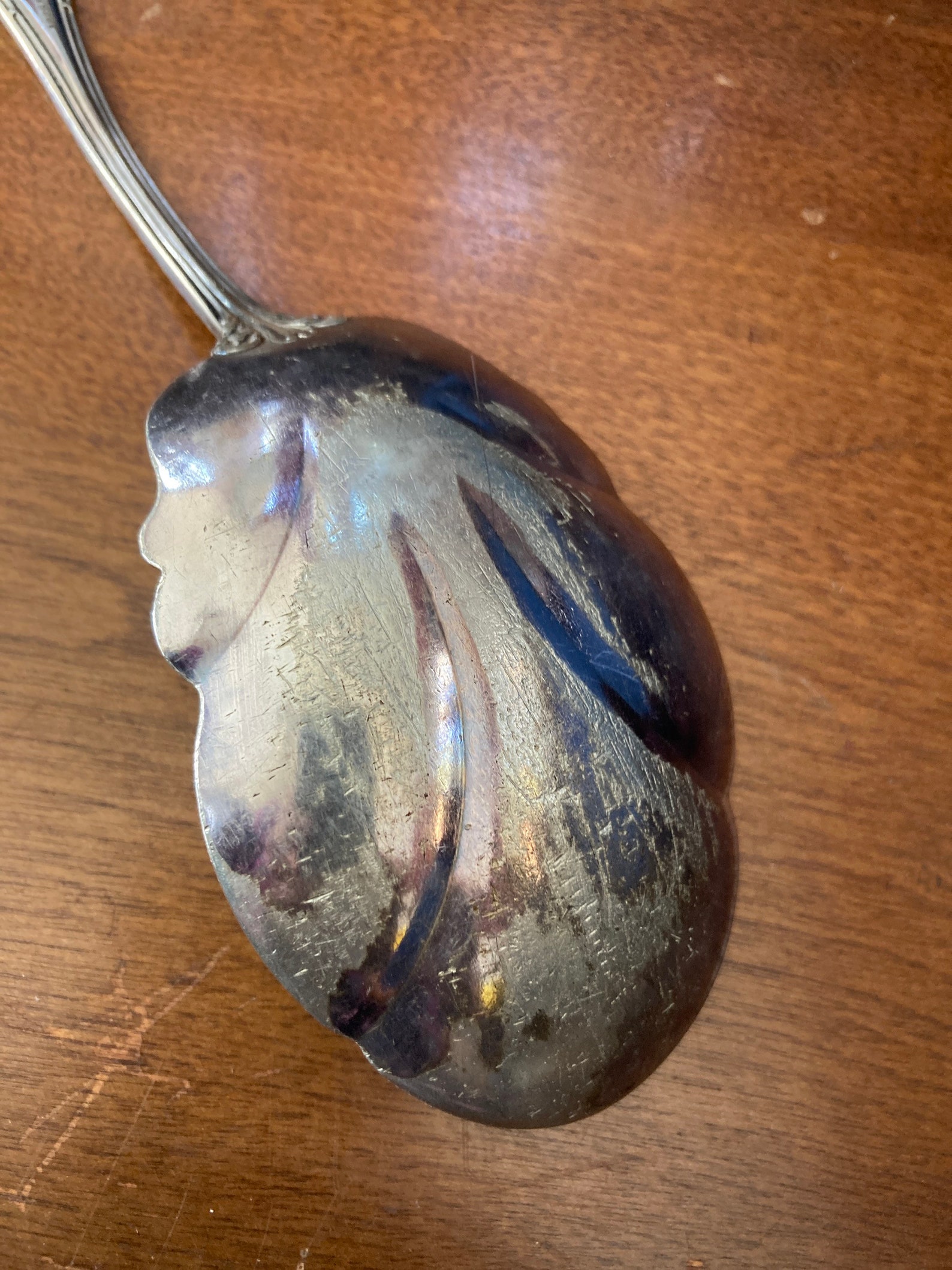 Silver Plate Spoon 1835 R Wallace A1 Floral Detail, Vintage, Antique Etsy