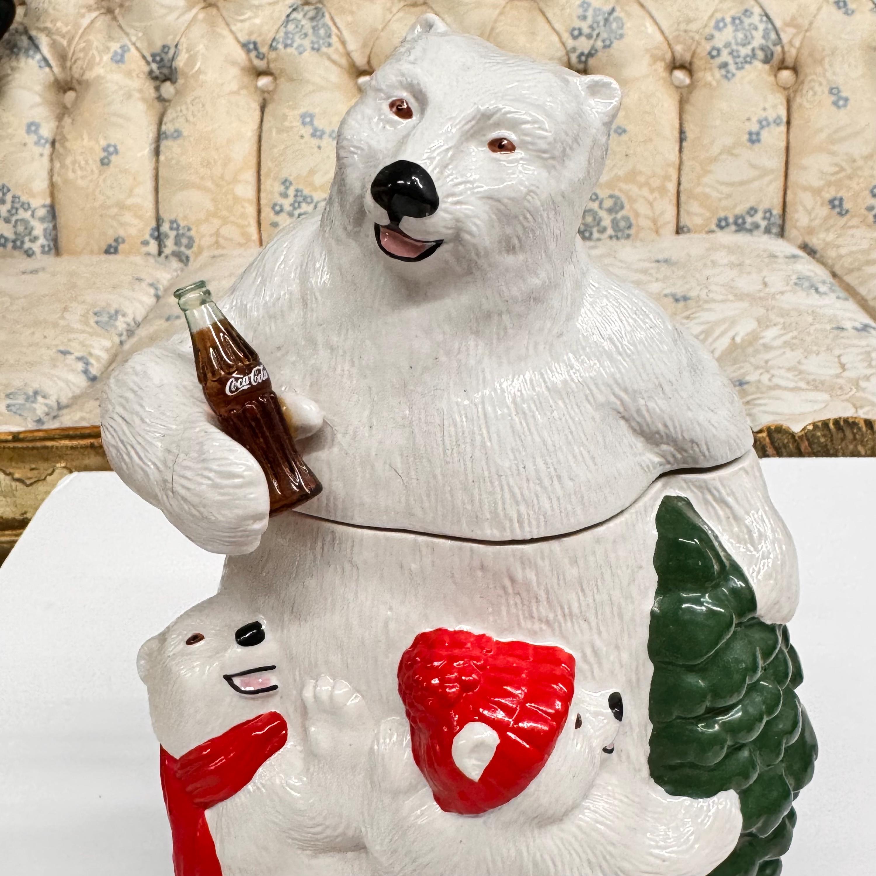 Vintage Coca Cola Lidded Stein: Santa & Polar Bears, Brazil - Etsy