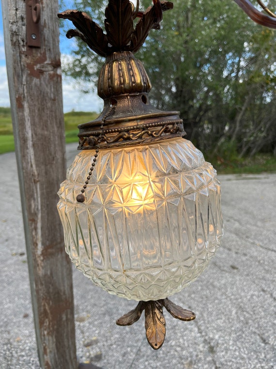 Lighting: Circa 1970, Mid Century Lamp, Diamond Light, Pendant Lamp, Swag Lamp, Mid Century, Hanging Light, Plug In, Vintage, - Etsy Lighting: Circa 1970, Mid Century Lamp, Diamond Light, Pendant Lamp, Swag Lamp, Mid Century, Hanging Light, Plug In, Vintage, - Etsy