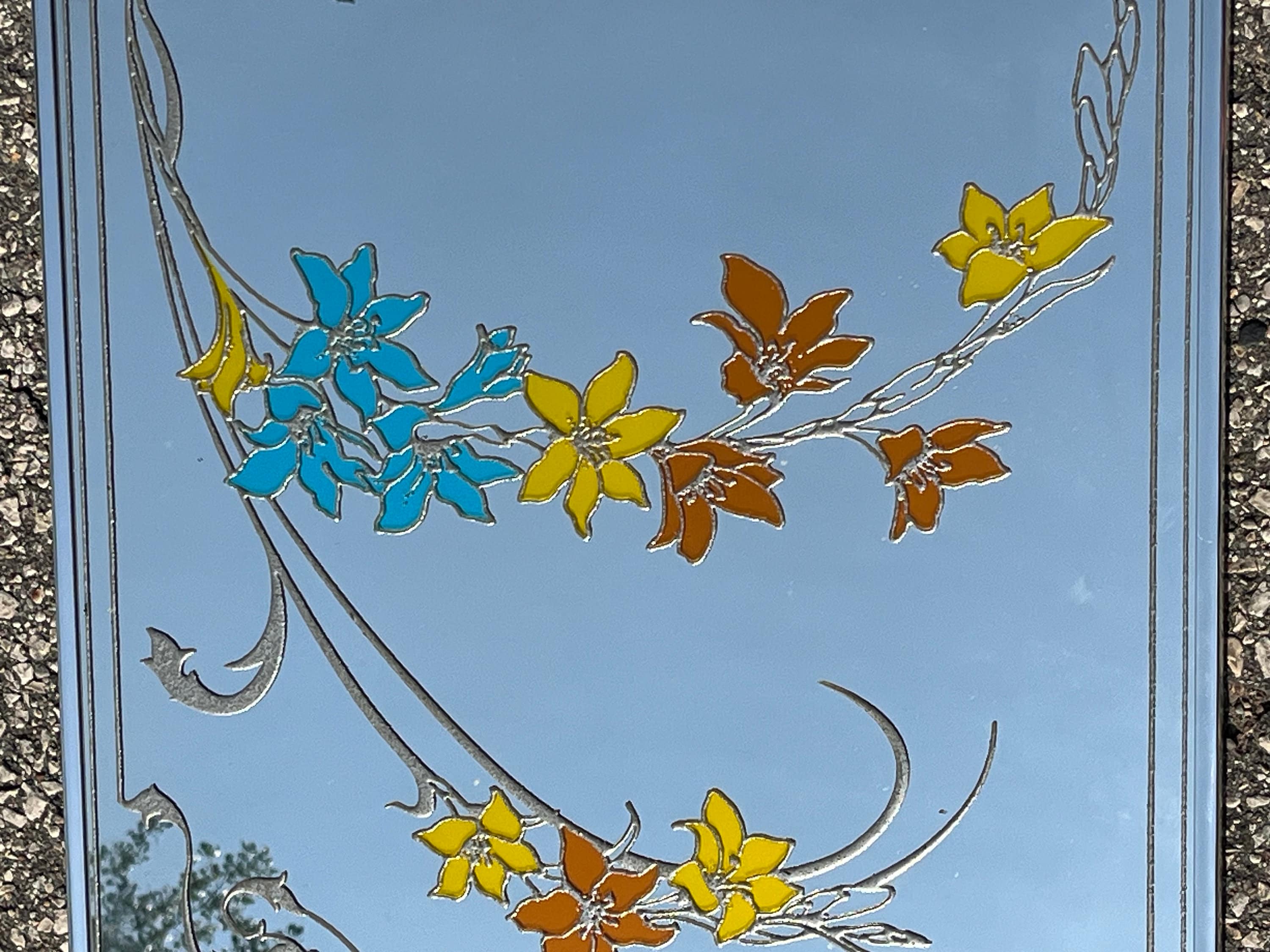 50's 希少 ターナー社アメリカアンティーク蝶＆花の壁掛け インテリアUSA Vintage Turner Decorative Wall Accessories Floral set
