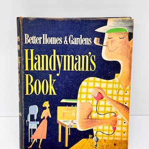 Livre pour homme à tout faire Better Homes & Gardens vintage : 1957 5e édition