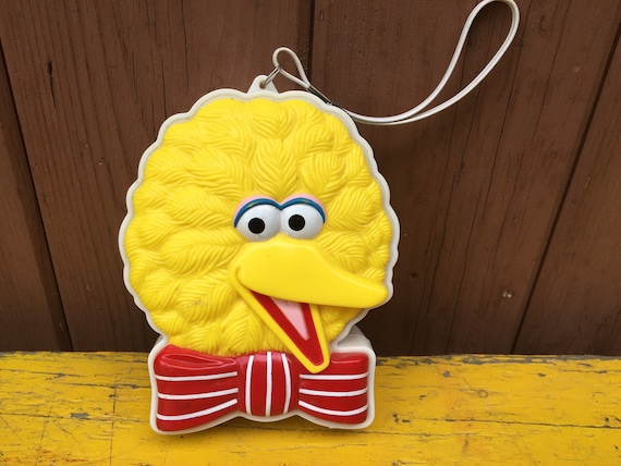 Transistor Radio, Big Bird, Sesame Street, Vintage, Novelty