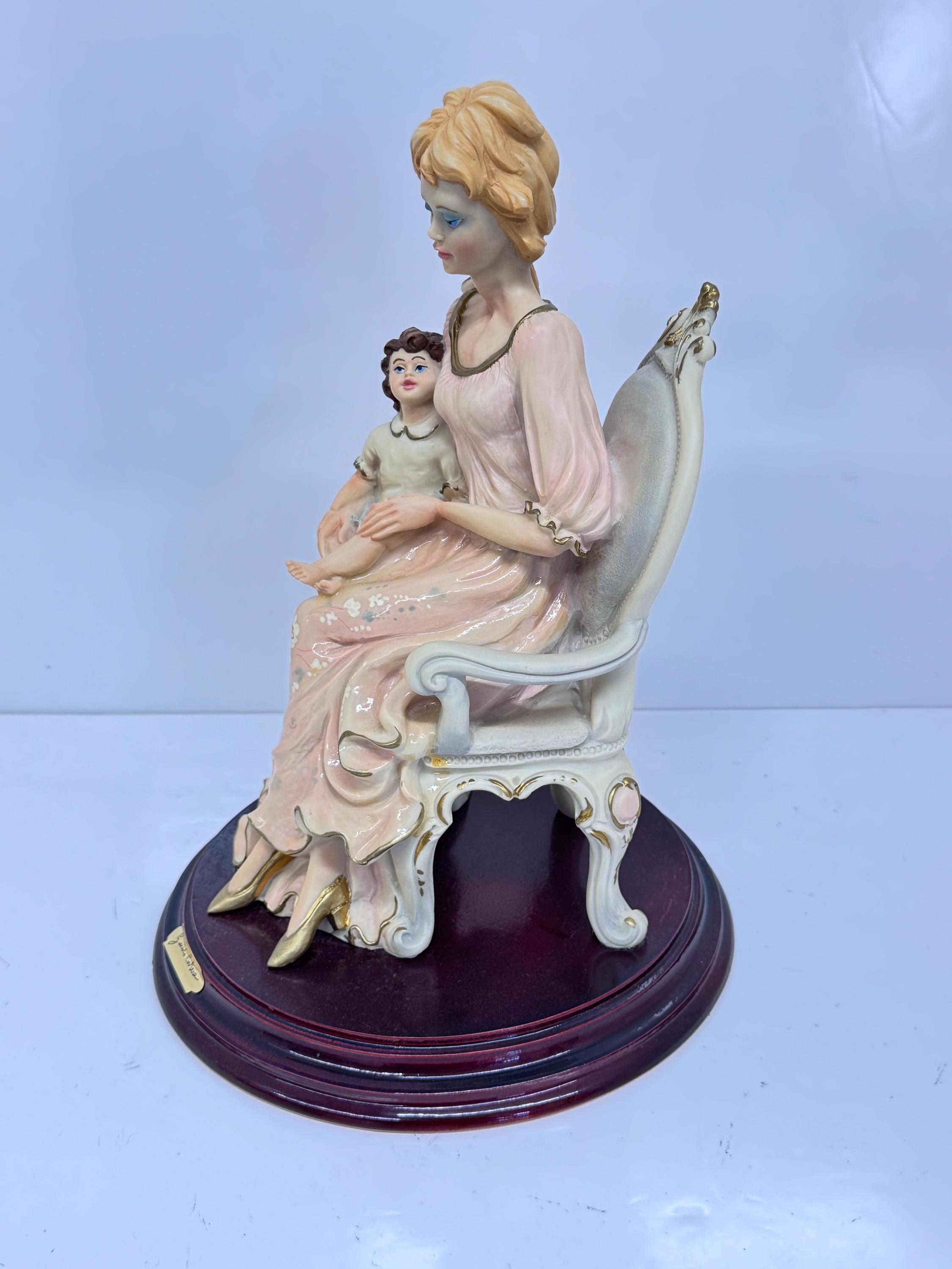 ヴィンテージ グイド・コルテーゼ フィギュア：母と子の樹脂像 - Etsy 日本