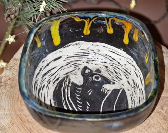 Fledermaus Schale Keramik