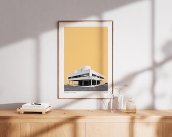Villa Savone Le Corbusier Minimalistische Architektur Poster | Moderne Wand Kunst Druck