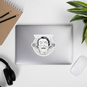 Total Recall Arnold Schwarzenegger Screme Aufkleber