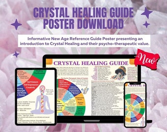 Crystal Healing Guide Poster Download