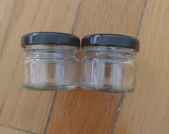 Small Glass Jars Etsy