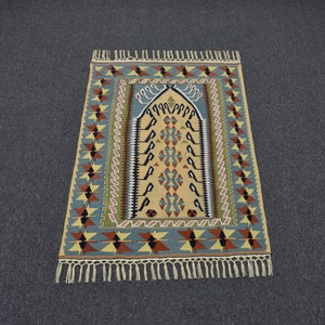 Vintage Swedish Rug / Small Oushak Rug / Area Rugs 3x4