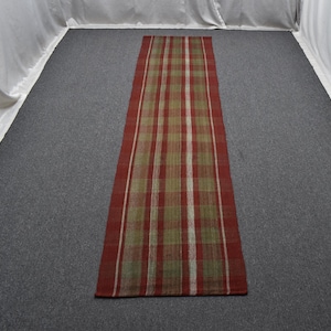 Tapete xadrez 3x10, tapete sueco exclusivo, tapete de crochê, tapete de trama plana, tapete sueco, tapete escandinavo, tapete longo de lã, tapete decorativo, tapetes clássicos