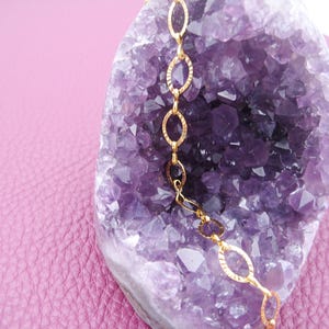 Stainless steel chain EYE, gold-colored, silver-colored, choker chain, chain without pendant, long chain, gift for her