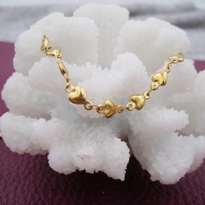 Stainless steel chain SWEET, gold-colored, silver-colored, choker chain, chain without pendant, long chain, gift for her