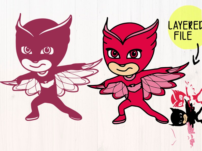Download Pj Masks Svg File Owlette Svg Scrapbook Eps Etc Amaya Owlette Cutfiles Pj Masks Clipart Cricut Dxf Png Bundle For Cutting Projects Clip Art Art Collectibles