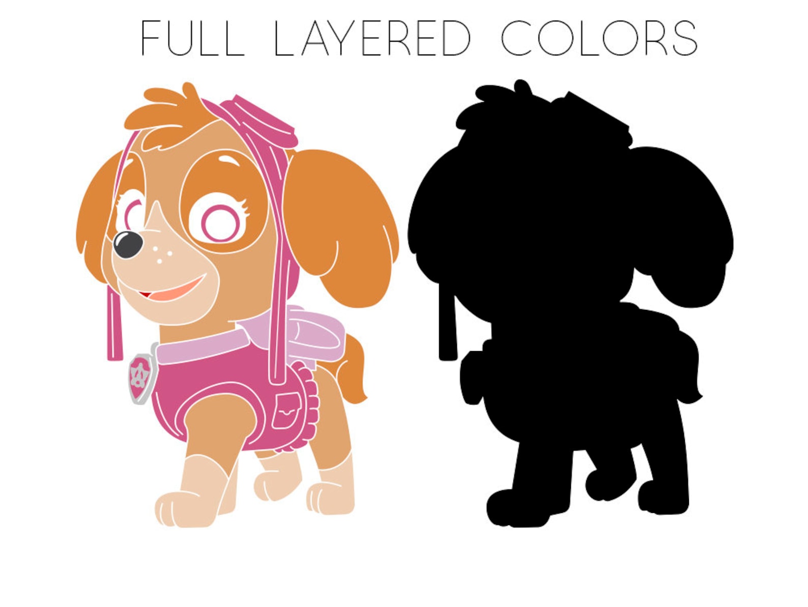 paw patrol skye svg paw patrol skye svg