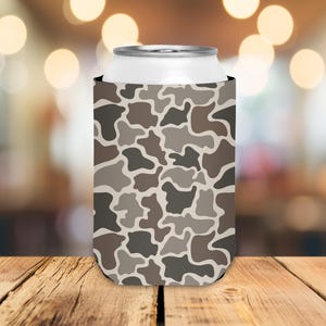 Duck Camo Can Cooler - Personalization Available