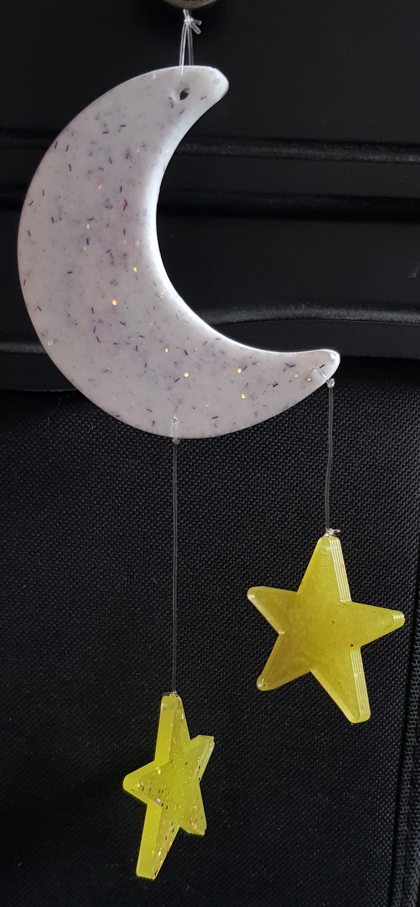Moon and Stars wall hanging Etsy