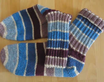 selbstgestrickte Socken Gr. 40/41 #105