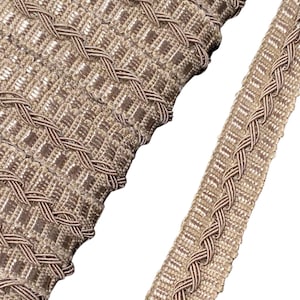 1&quot; Handmade Braided Gimp - Trim by the Yard