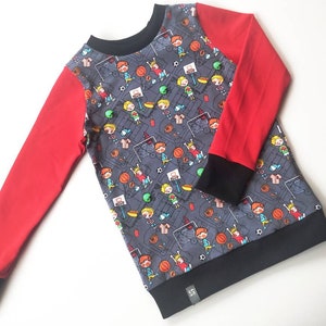 Long sleeve shirt children, children's sweater, children's shirt, boys, girls, t-shirt, short sleeve, sports