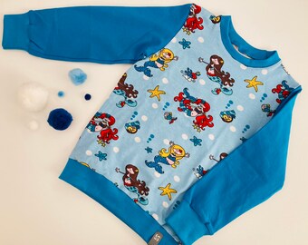 Long-sleeved shirt children, children's sweater, children's shirt, girls, t-shirt, short-sleeved