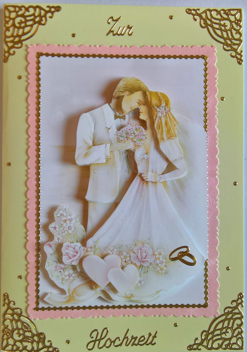 Hochzeitskarte Bild 1