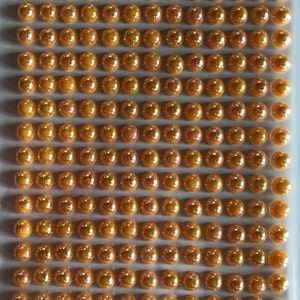 72 Glitzersteine Selbstklebend Bordüren 10mm Strasssteine