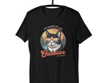 Friluftsentusiast Unisex t-shirt