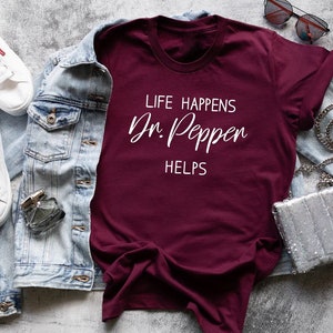 Dr. Pepper, drp, Dr. Pepper shirt, cool mom shirt, mom shirt, Dp, dr pepper helps