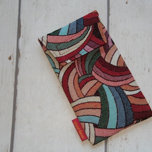 Handytasche Bogen rot Gr. L