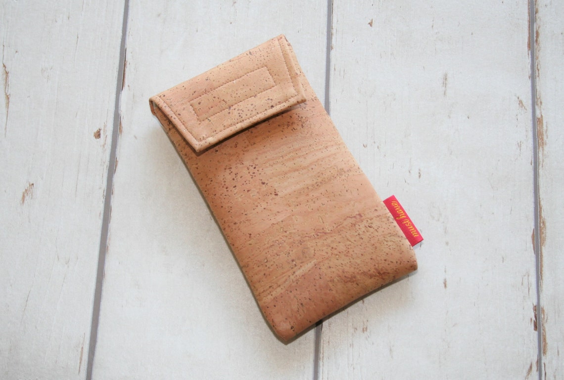 Cork Mobile Phone Case Natural Size. L Etsy