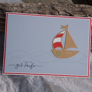 zur Taufe - Segelschiff
