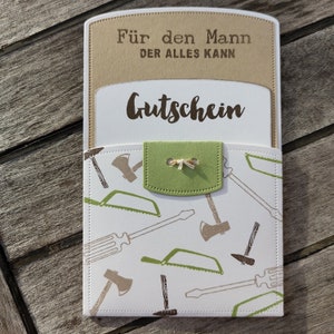 Gutscheinkarte - Werkzeug