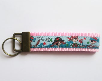 Pirate Kids - Lanyard Pink Pirate (11 cm)