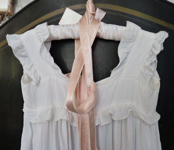 Antique Baptism Dress antique Christening robe sui
