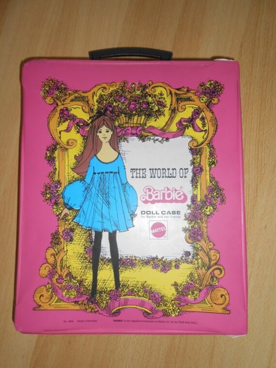 the world of barbie doll case 1968