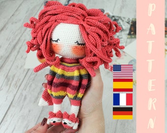 amigurumi sleepy doll