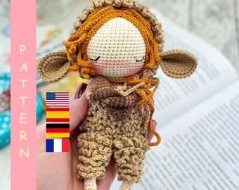 PDF Crochet PATTERN Amigurumi Little Sheep, Crochet Stuffed Toy, Best Gift Idea