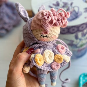 PDF Crochet PATTERN Amigurumi Little Bunny, Crochet Stuffed Toy, Best Gift Idea zdjęcie 3