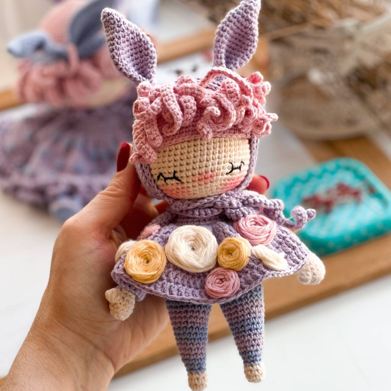 PDF Crochet PATTERN Amigurumi Little Bunny, Crochet Stuffed Toy, Best Gift Idea zdjęcie 5