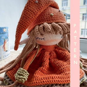 PDF Crochet PATTERN Amigurumi Doll Friendly Elf, Crochet Stuffed Toy, Best Gift Idea
